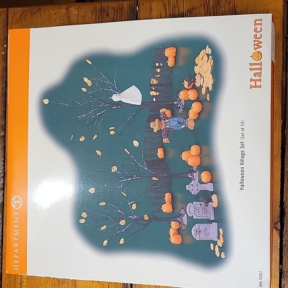 Department 56 Holiday Department 56 Halloween Village Halloween Village Set Set Of 24 Poshmark